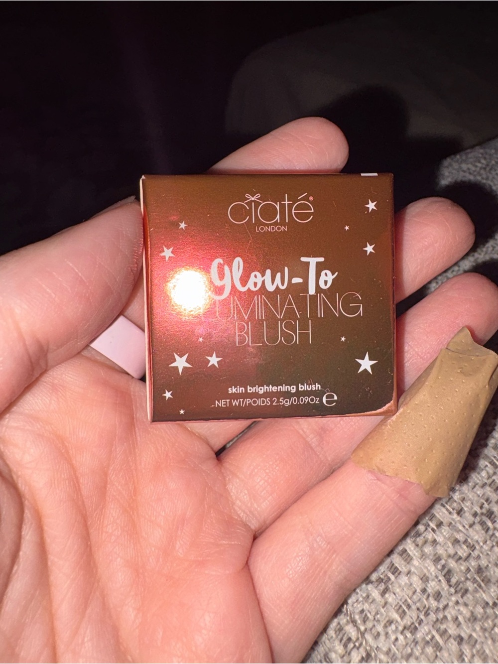 Ciate Glow-To Illuminating Blush - Rose-Copper